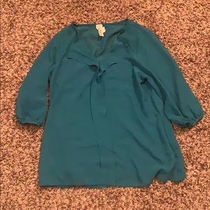 Three quarter sleeve blouse